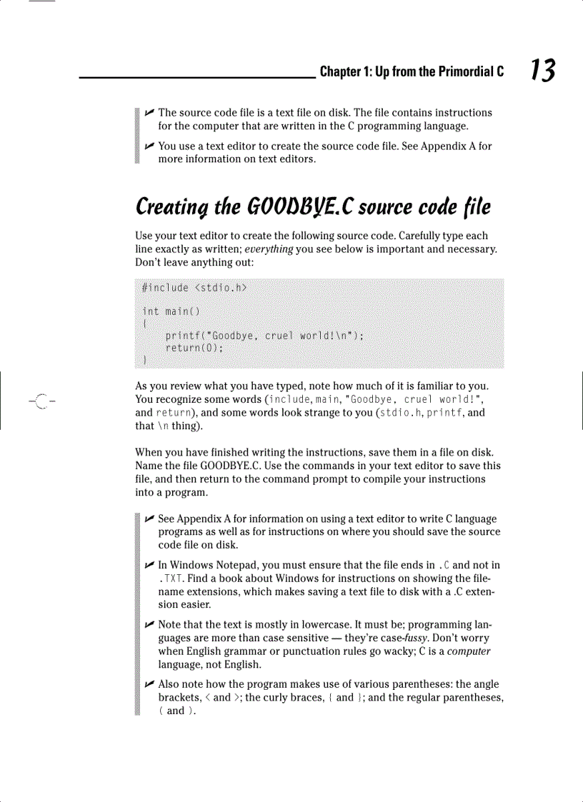 image for page C for Dummies
