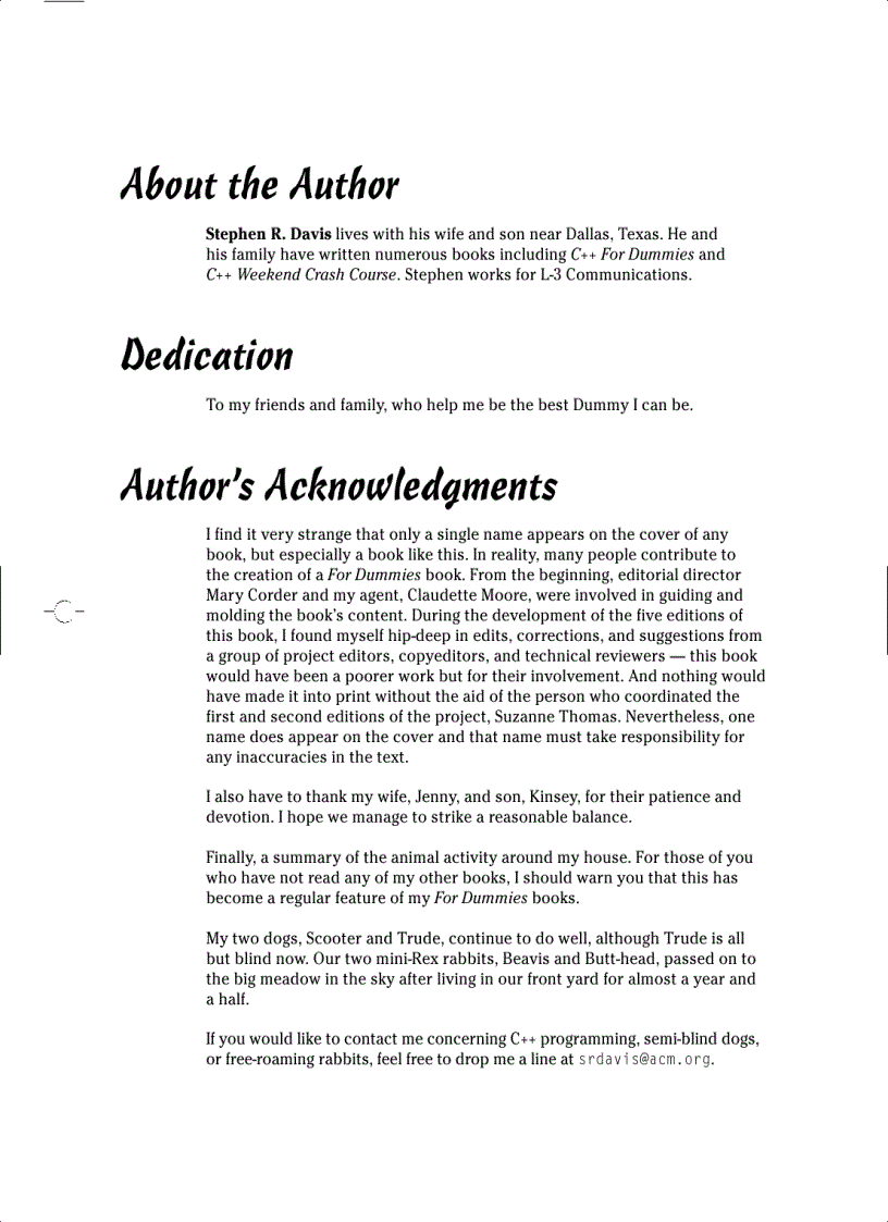 image for page C for Dummies 1