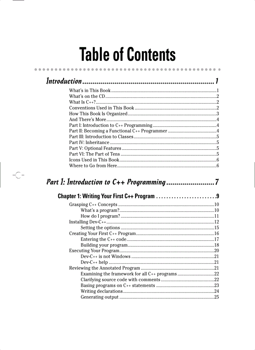 image for page C for Dummies 1