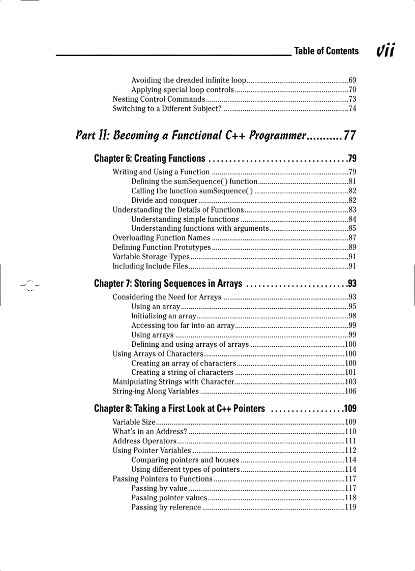 image for page C for Dummies 1
