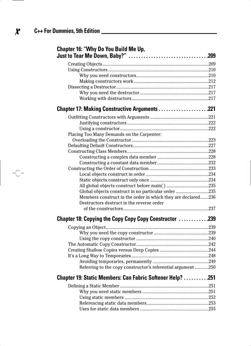 image for page C for Dummies 1