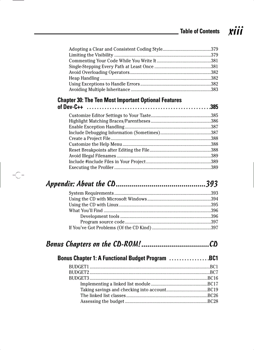 image for page C for Dummies 1