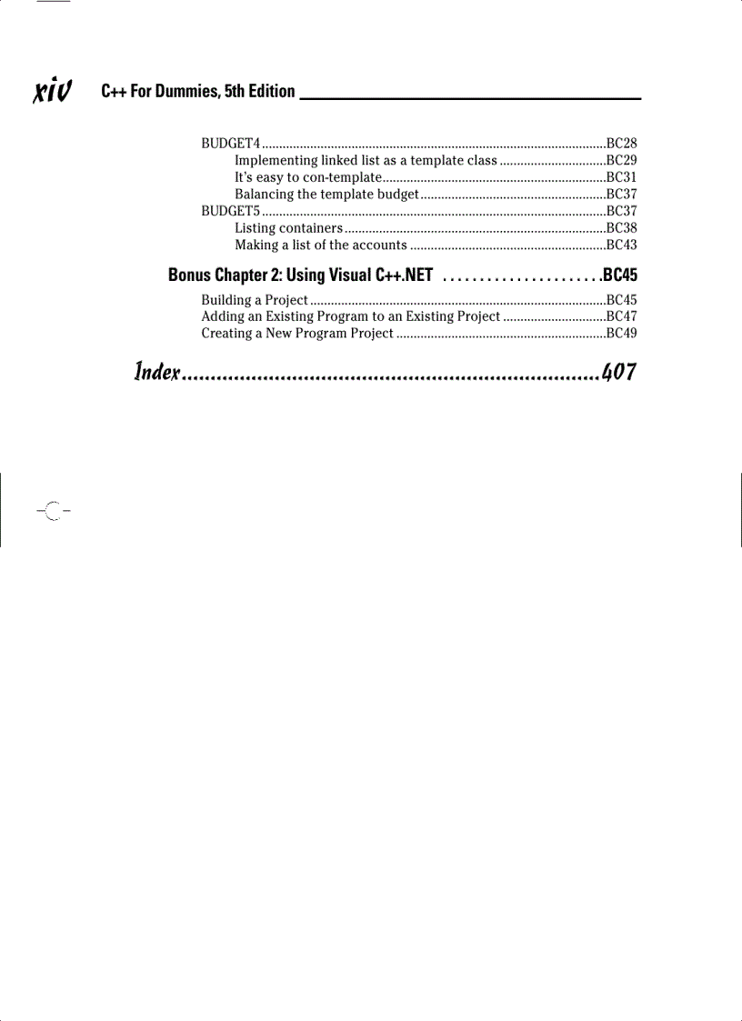 image for page C for Dummies 1