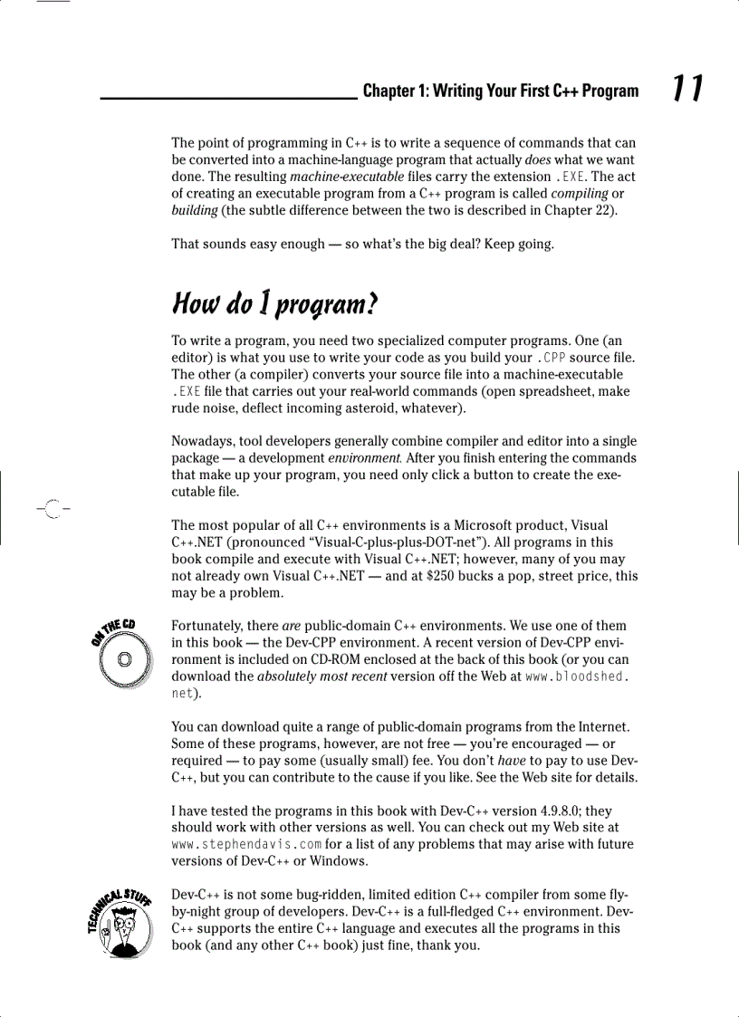 image for page C for Dummies 1