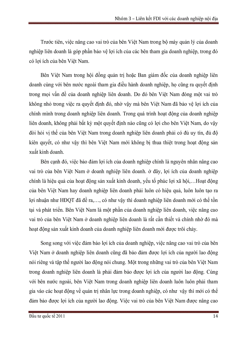 image for page Liên kết FDI với các doanh nghiệp nội địa