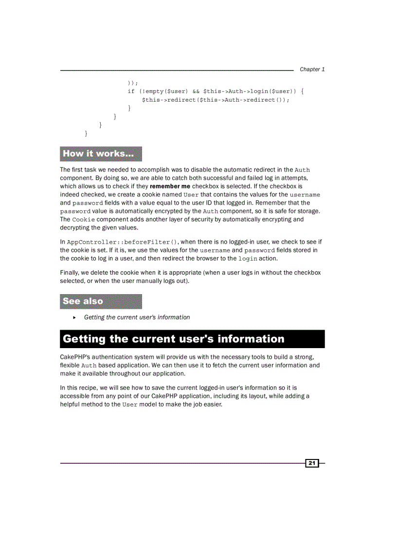 image for page CakePHP 1 3 Application Development Cookbook