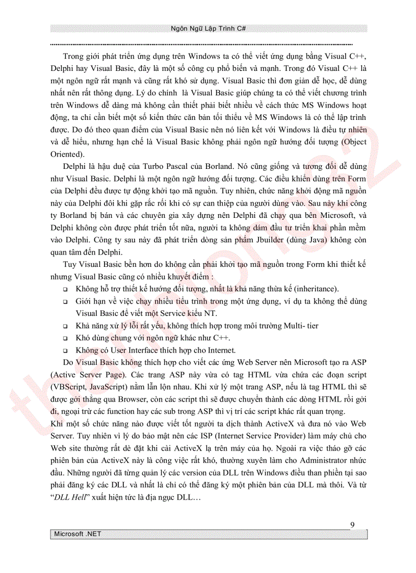 image for page Ngôn ngữ lập trình c