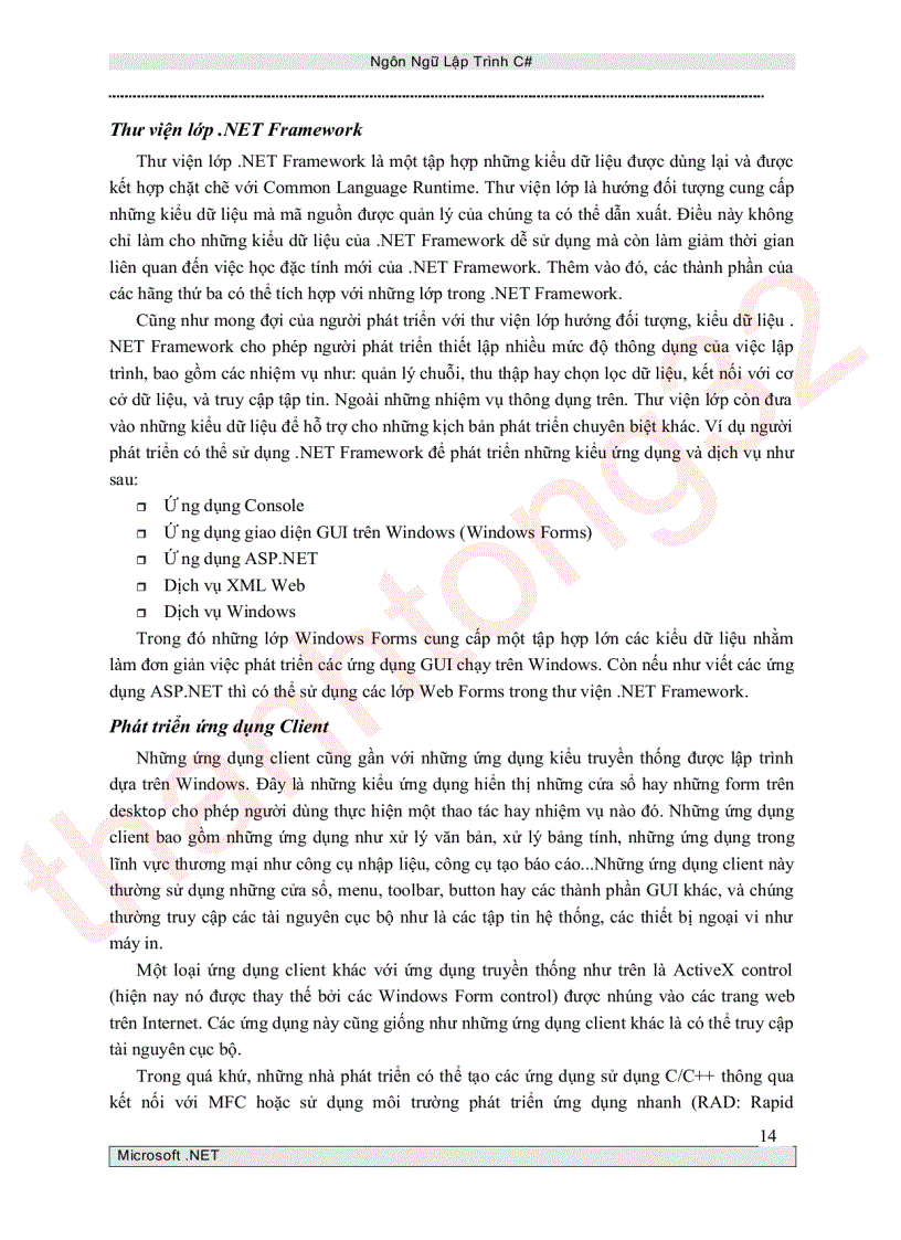 image for page Ngôn ngữ lập trình c