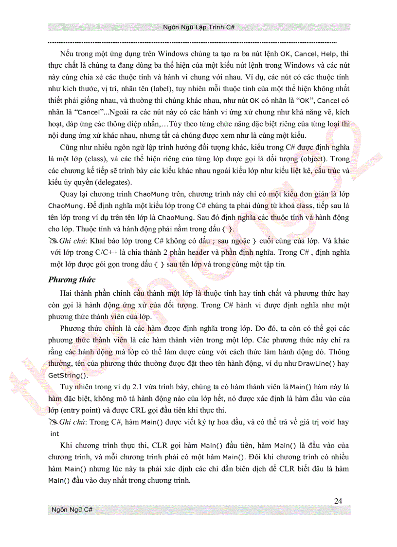 image for page Ngôn ngữ lập trình c