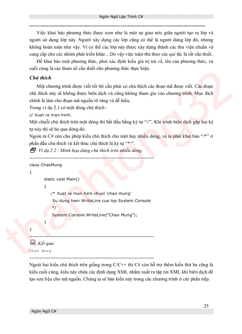 image for page Ngôn ngữ lập trình c