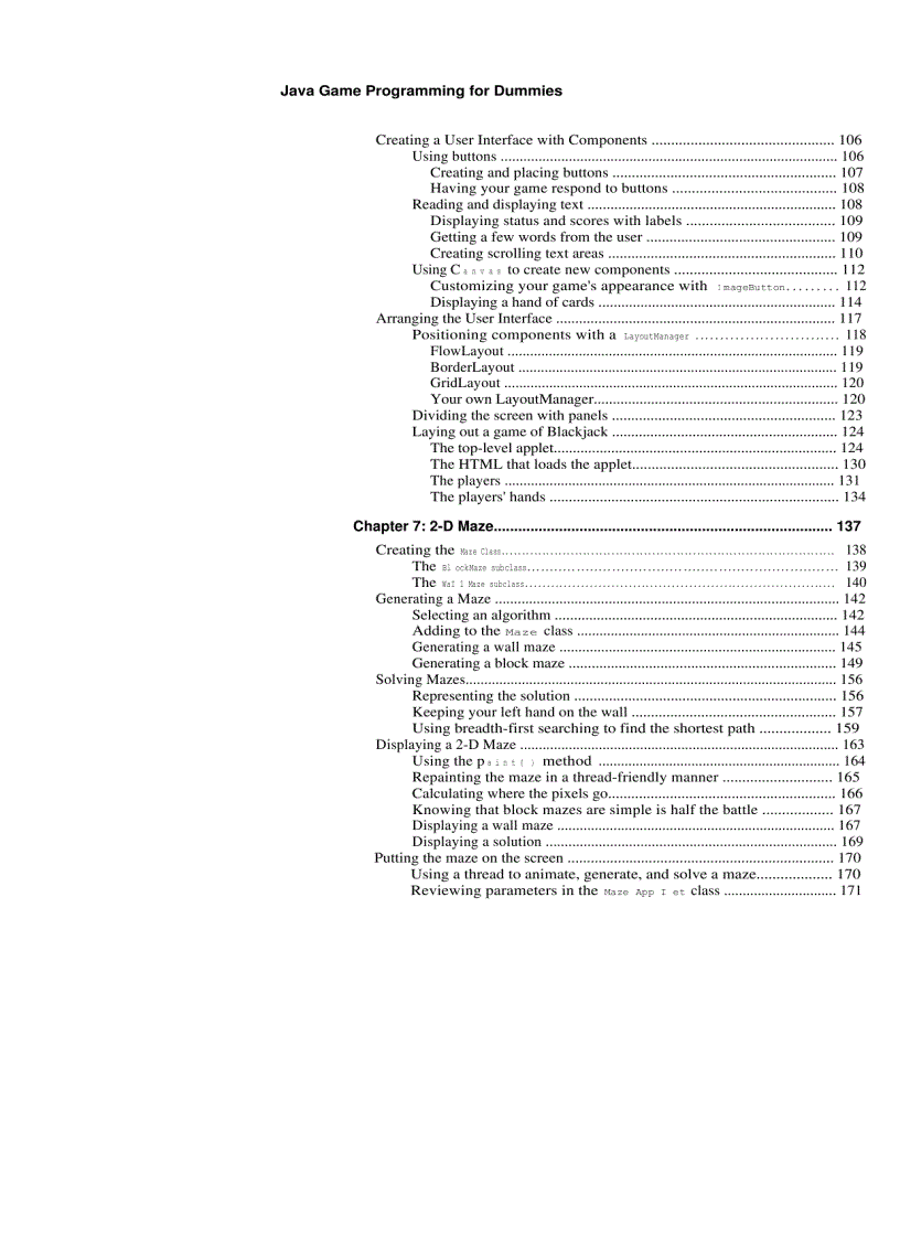 image for page Java Game Programming For Dummies