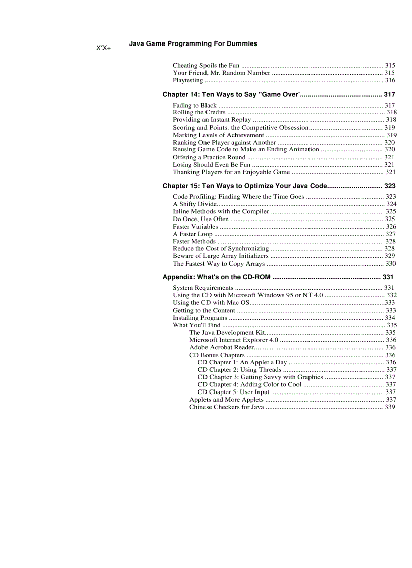 image for page Java Game Programming For Dummies