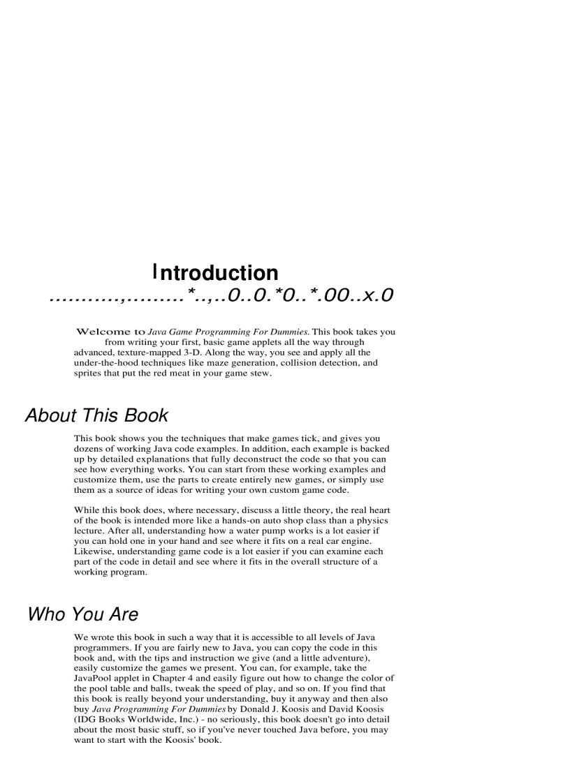 image for page Java Game Programming For Dummies