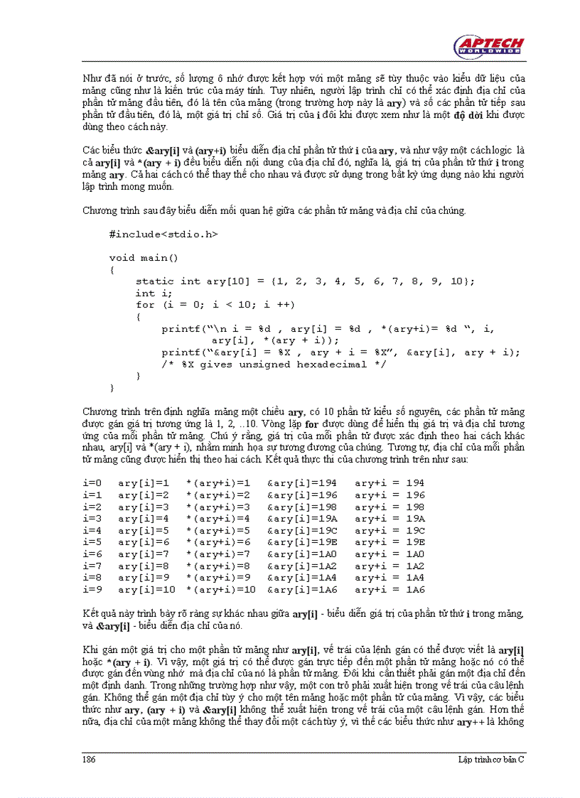 image for page Con trỏ trong C