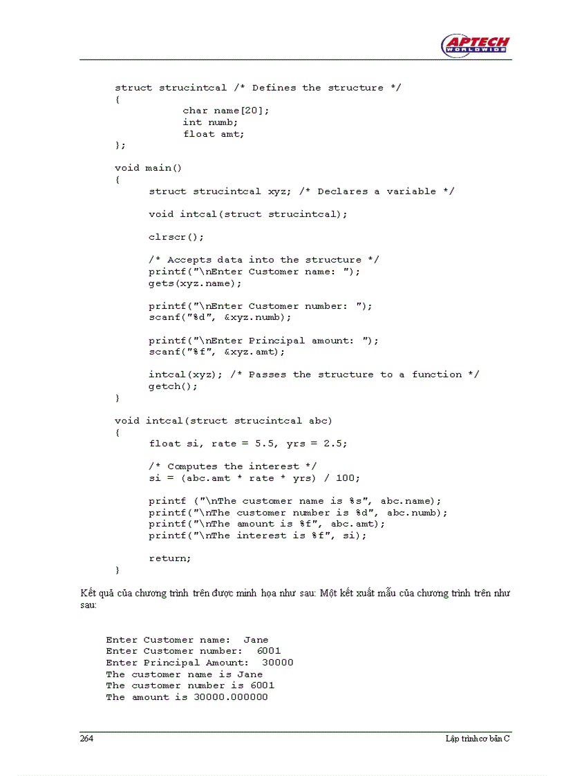 image for page Các Kiểu dữ liệu Nâng cao và Sắp xếp trong C