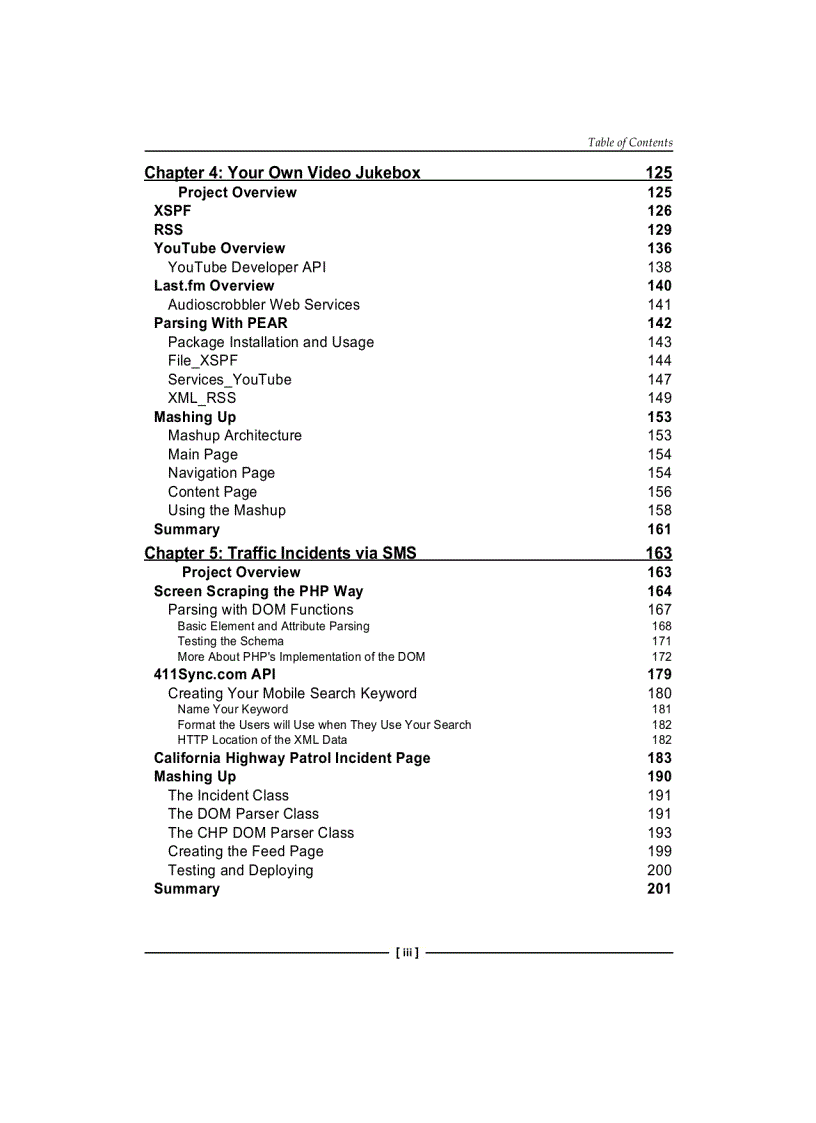 image for page PHP Web 2 0 Mashup Projects