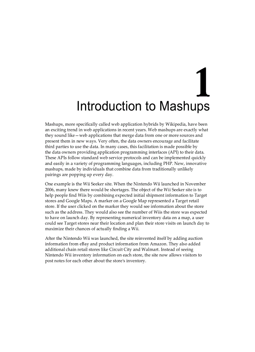 image for page PHP Web 2 0 Mashup Projects