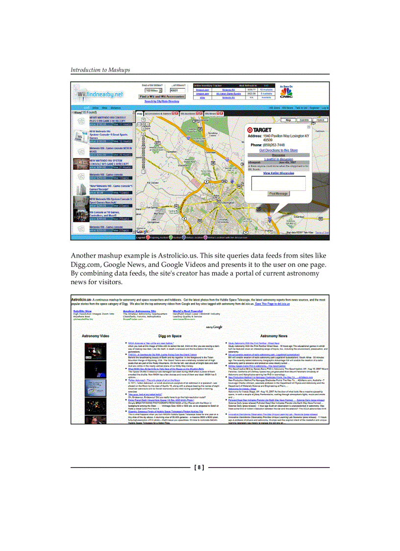 image for page PHP Web 2 0 Mashup Projects