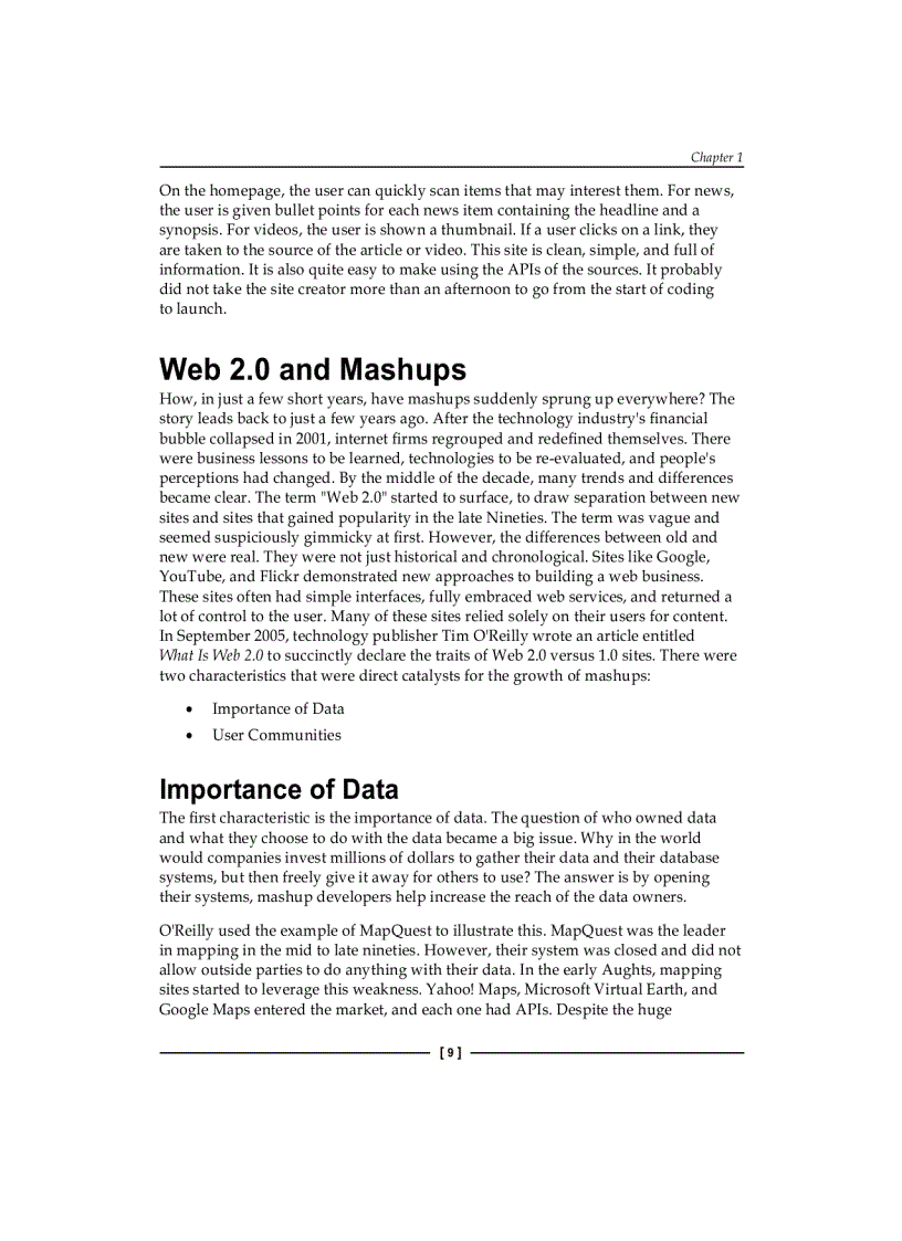 image for page PHP Web 2 0 Mashup Projects