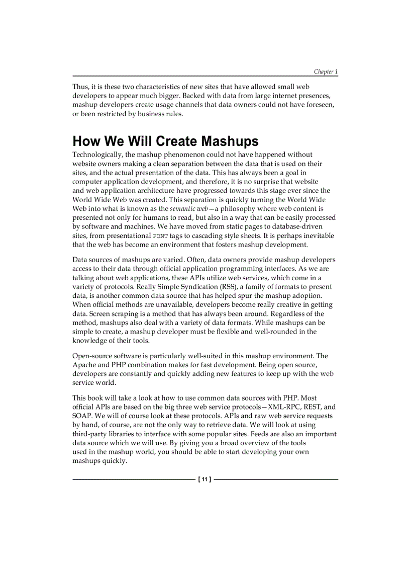 image for page PHP Web 2 0 Mashup Projects