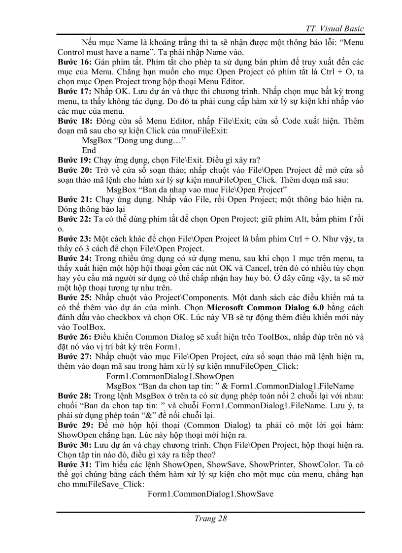 image for page TT Visual Basic