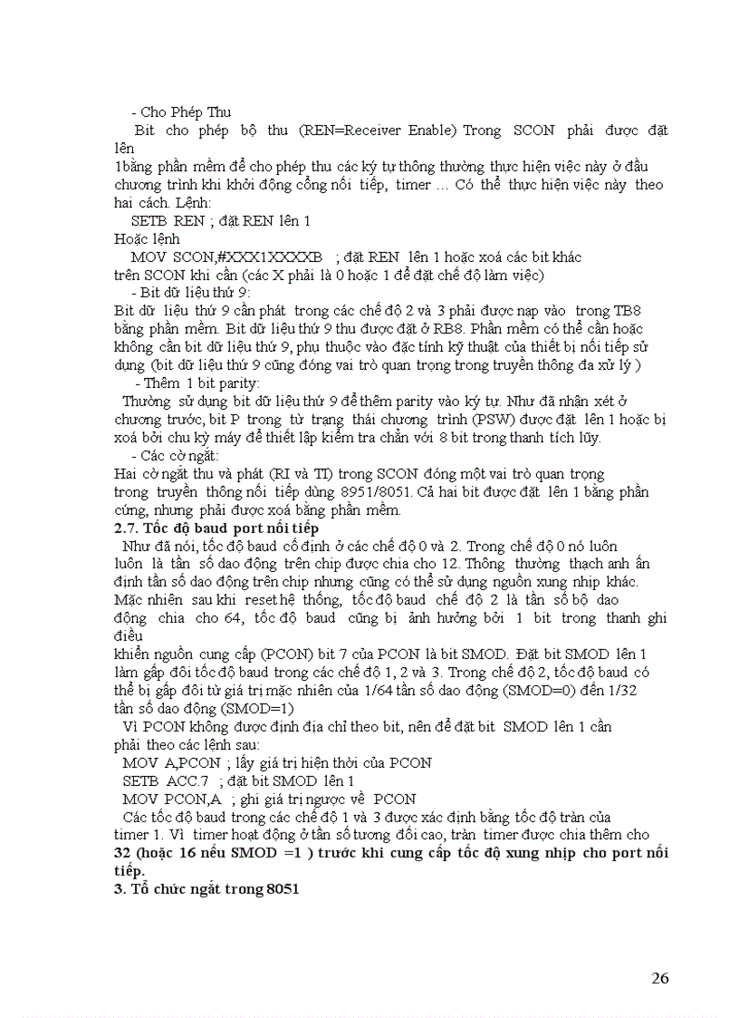 image for page Tìm hiểu vi điều khiển 89c51 và mô phỏng proteus