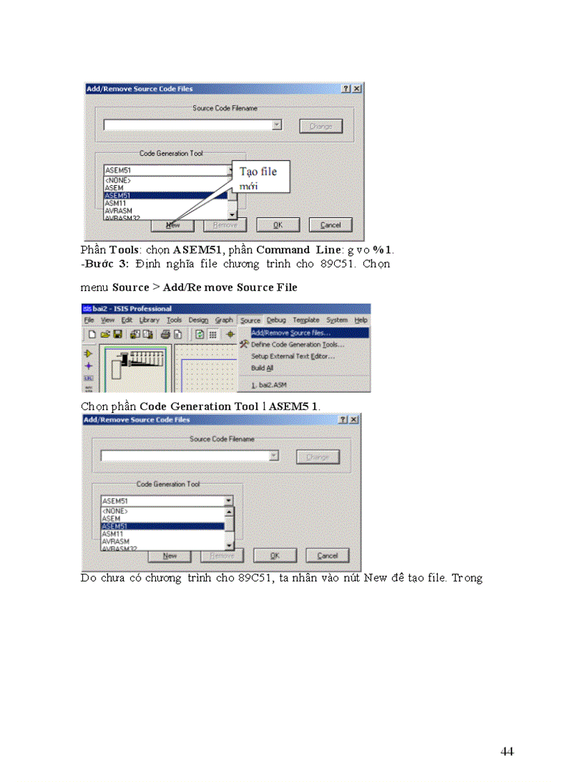image for page Tìm hiểu vi điều khiển 89c51 và mô phỏng proteus