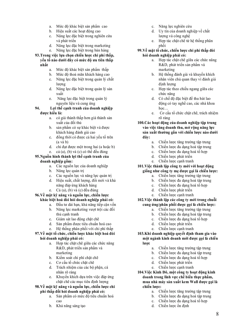 image for page Trắc nghiệm quản trị học đại cương