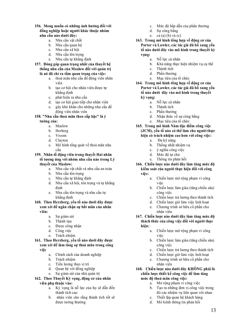 image for page Trắc nghiệm quản trị học đại cương