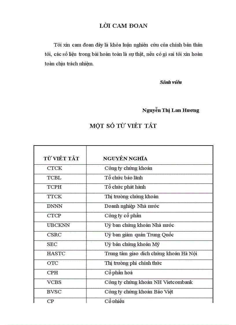 image for page Thực trạng giải pháp mở rộng và phát triển nghiệp vụ bảo lãnh phát hành chứng khoán của các công ty chứng khoán tại Việt Nam