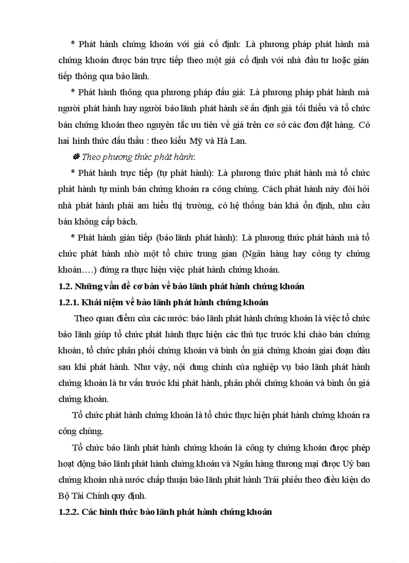 image for page Thực trạng giải pháp mở rộng và phát triển nghiệp vụ bảo lãnh phát hành chứng khoán của các công ty chứng khoán tại Việt Nam