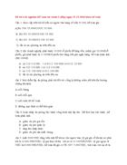 Đề thi trắc nghệm kế toán tài chính 2 khoa kế toán ngày 31 12 2010