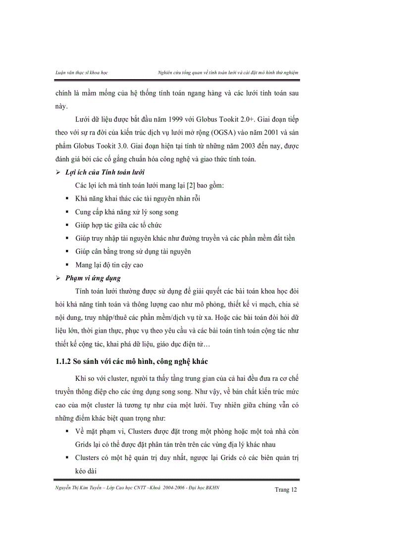 image for page Nghiên cứu tổng quan về tính toán lưới và cài đặt mô hình thử nghiệm