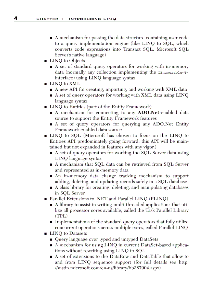 image for page Addison Wesley LINQ to Objects Using CSharp 4 0