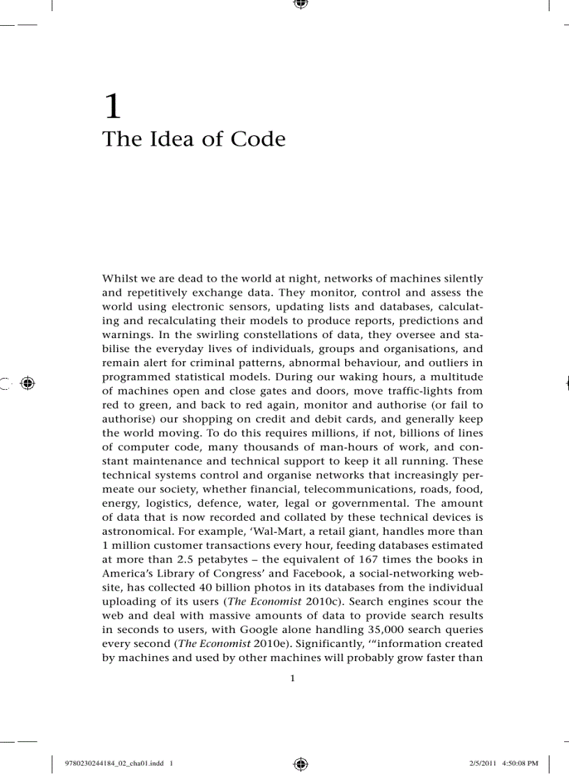 image for page The Philosophy of Software Code and Mediation in the Digital Age