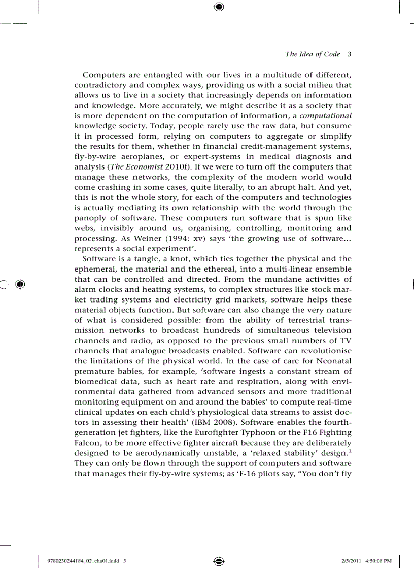 image for page The Philosophy of Software Code and Mediation in the Digital Age