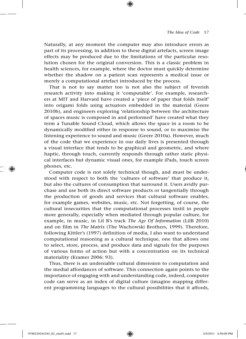 image for page The Philosophy of Software Code and Mediation in the Digital Age