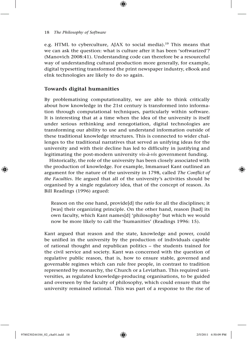 image for page The Philosophy of Software Code and Mediation in the Digital Age