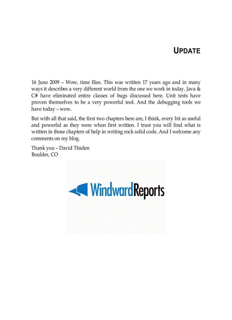image for page Delivering Error Free code in C and C