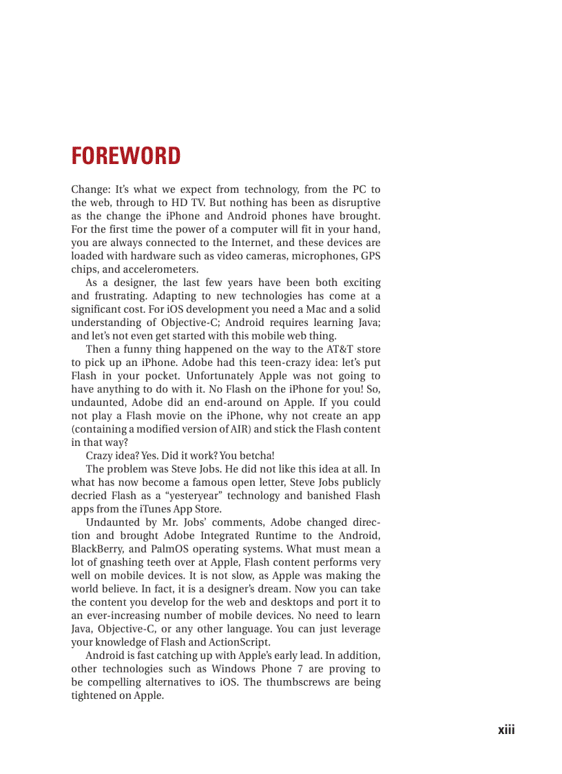 image for page Flash Mobile Developing Android and iOS Applications