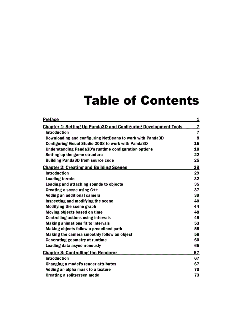 image for page Panda3D 1 7 Game Developer s Cookbook