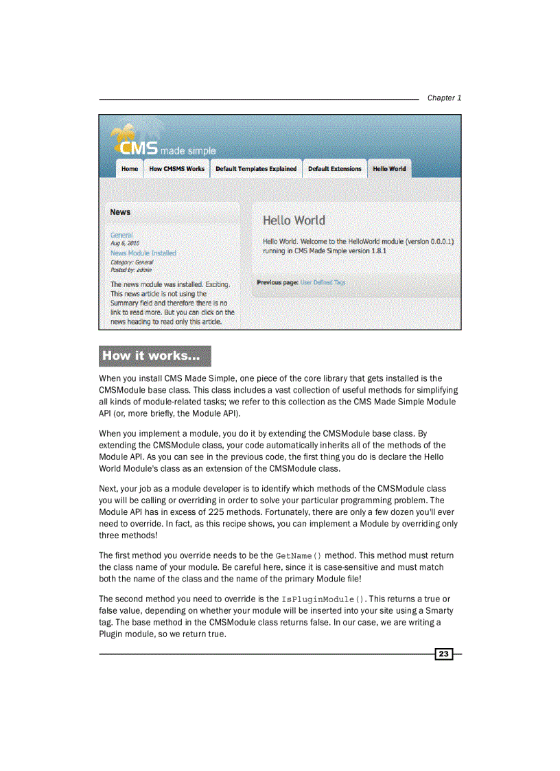 image for page CMS Made Simple Development Cookbook