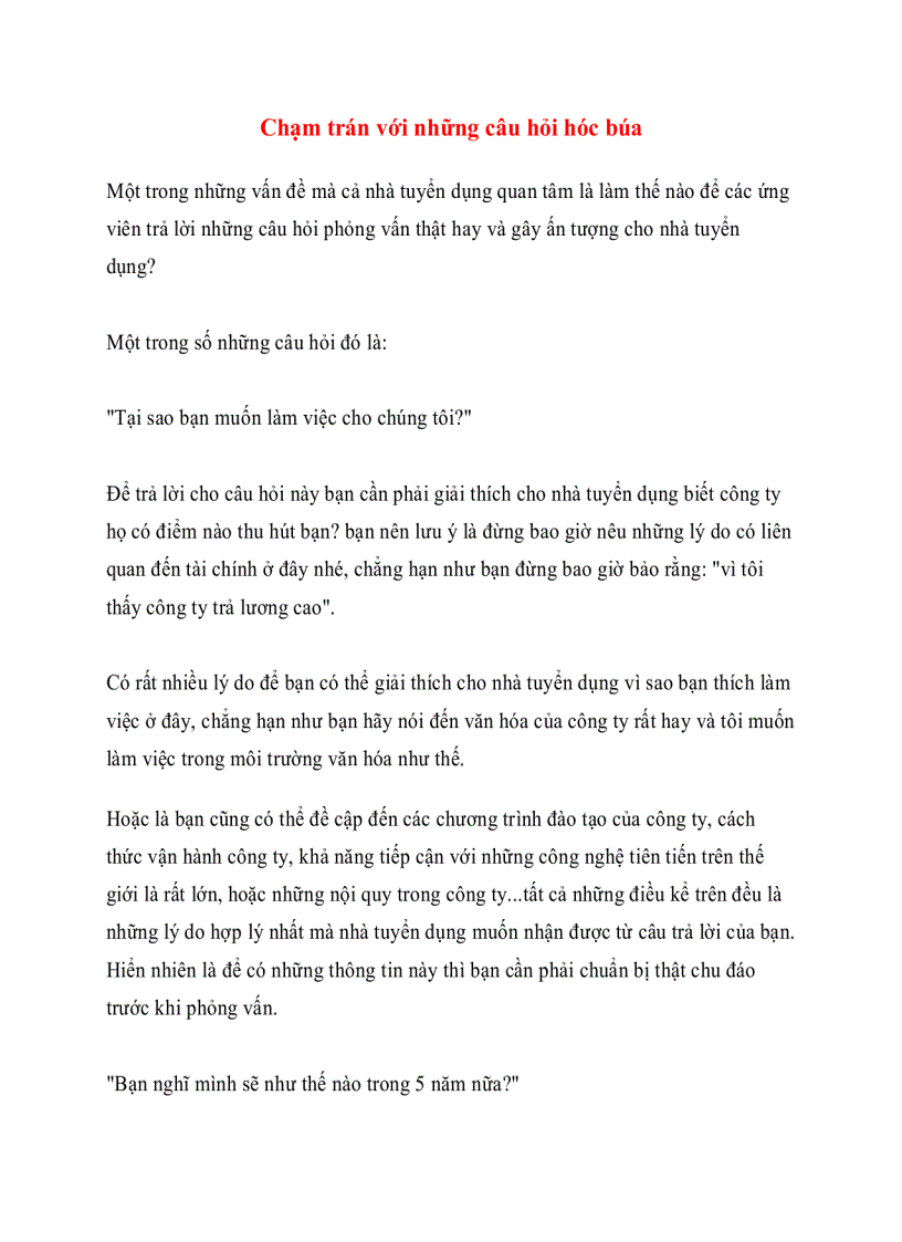 image for page Chạm trán với những câu hỏi hóc búa