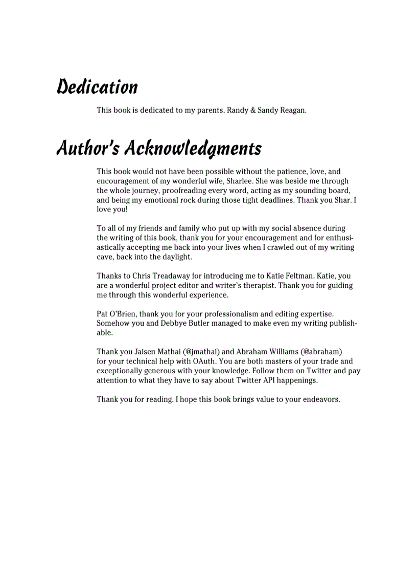 image for page Twitter Application Development For Dummies