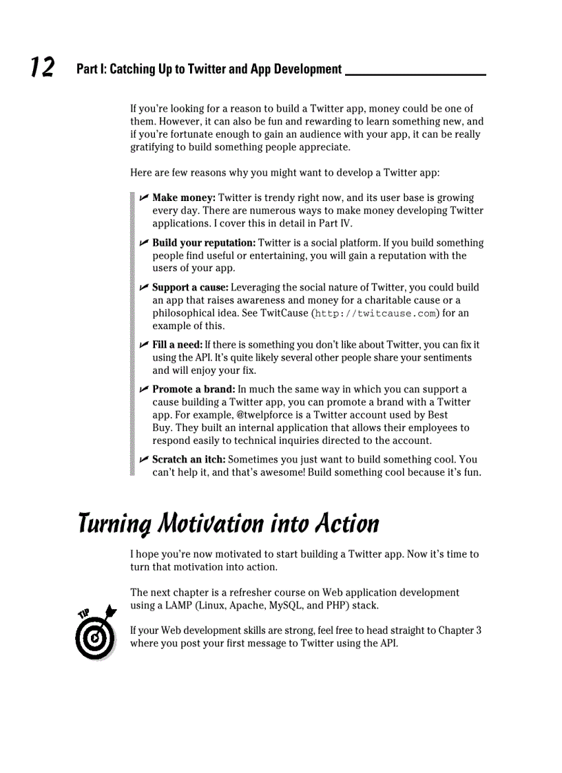 image for page Twitter Application Development For Dummies