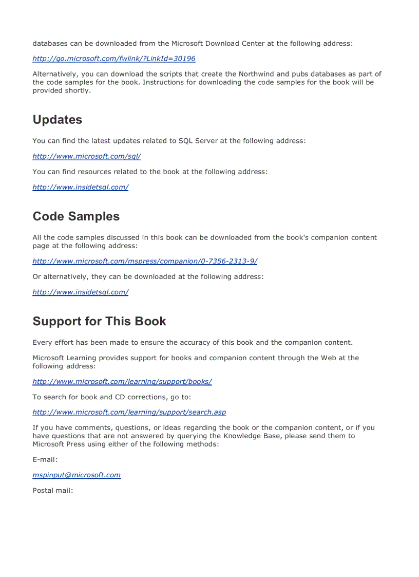 image for page Inside Microsoft SQL Server 2005 T SQL Querying