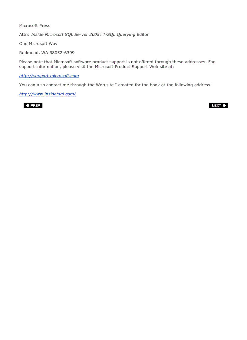 image for page Inside Microsoft SQL Server 2005 T SQL Querying