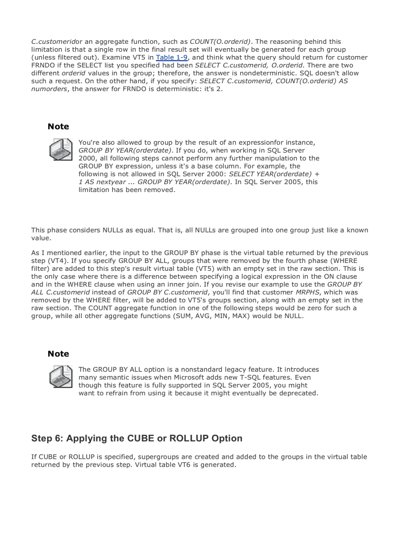 image for page Inside Microsoft SQL Server 2005 T SQL Querying