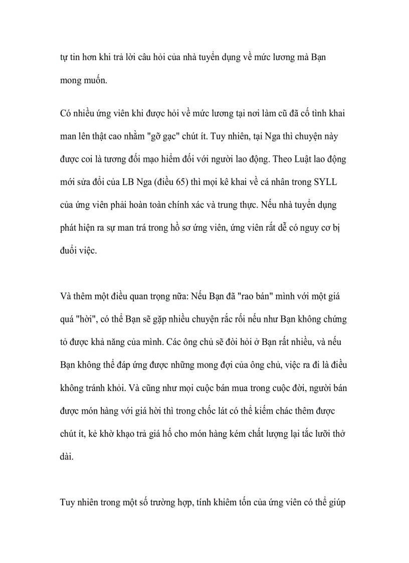 image for page Để đạt được mức lương cao khi phỏng vấn