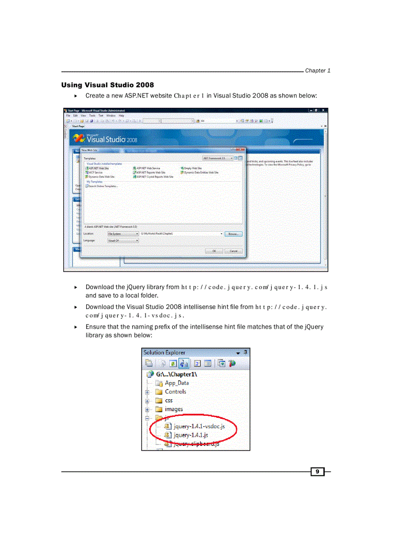 image for page ASP NET jQuery Cookbook